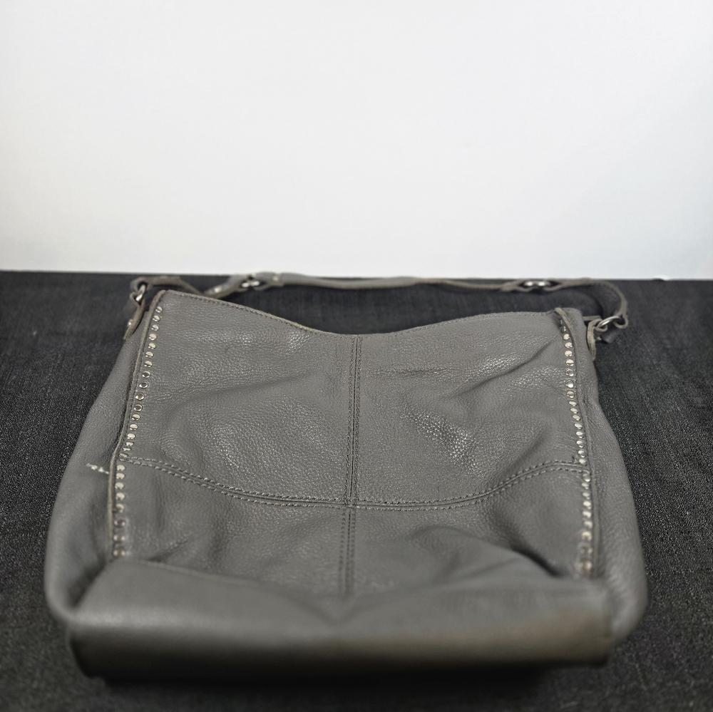 The Sak Gray Studded Shoulder Bag Casual Versatile - Picture 4 of 9